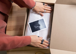 Packing photographs safely for professional digitization